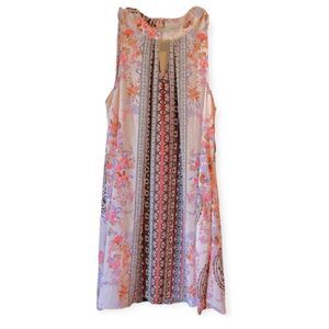 Taylor & Sage Floral Boho Shift Dress